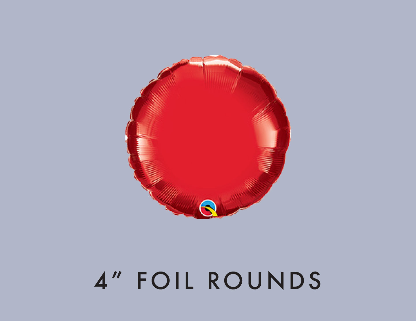 10cm Foil Rounds