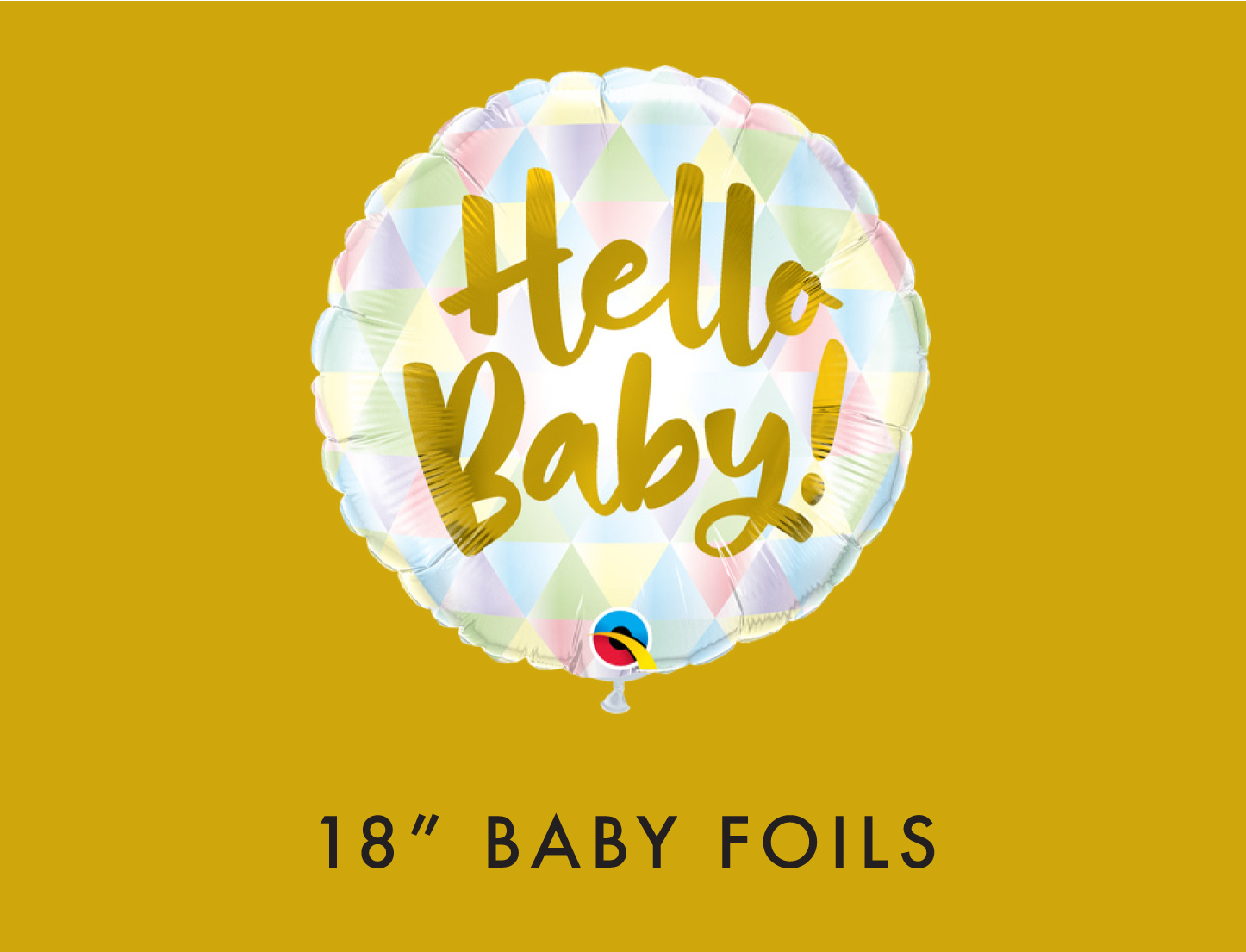 45cm (18") Baby Foil Balloons