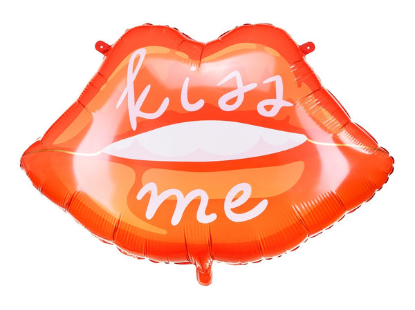 86cm x 65cm Foil Party Deco Shape LIPS Balloon #26197