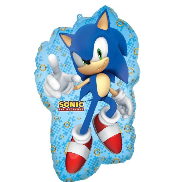 76cm Foil Shape Sonic the Hedgehog #44523