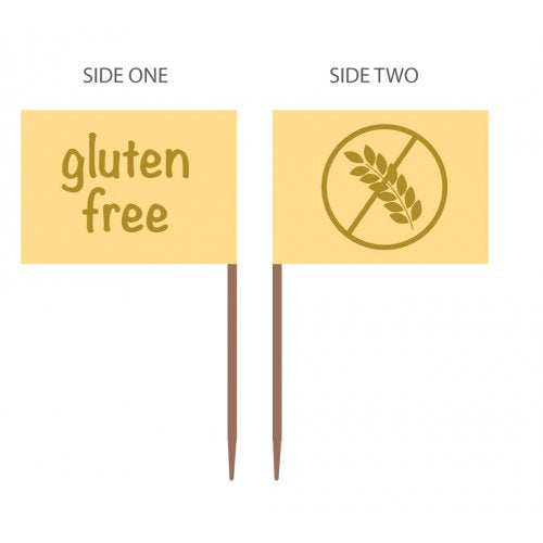 Food Markers GLUTEN FREE 500Pk #AP460051