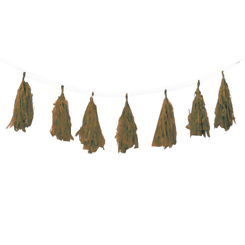 FS Tassel Garland ACORN 12Pk 3m #FS5203ACP