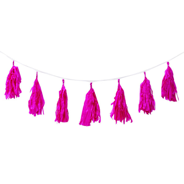 FS Tassel Garland FLAMINGO 12Pk 3m #FS5203FMP