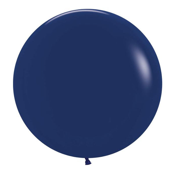 60cm Latex Matte NAVY 2 pack #7062044