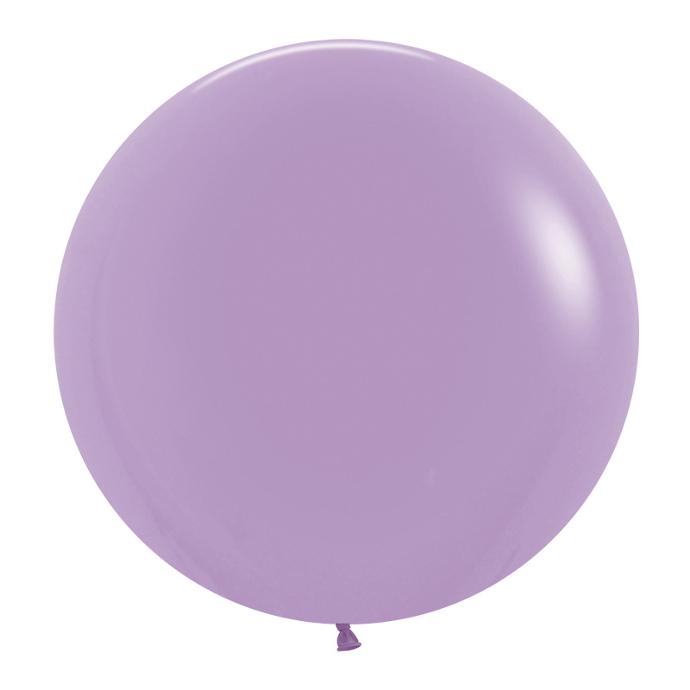 90cm Round Matte LILAC Plain Latex #7091050- Each