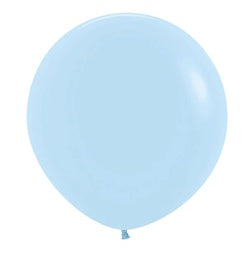 90cm Matte Pastel BLUE FS 1 per pack #7091640