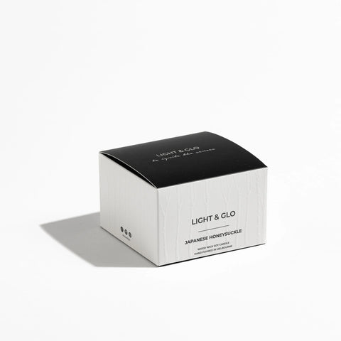 Japanese Honeysuckle Monochrome Travel Candle #MCTCCJH01- Each