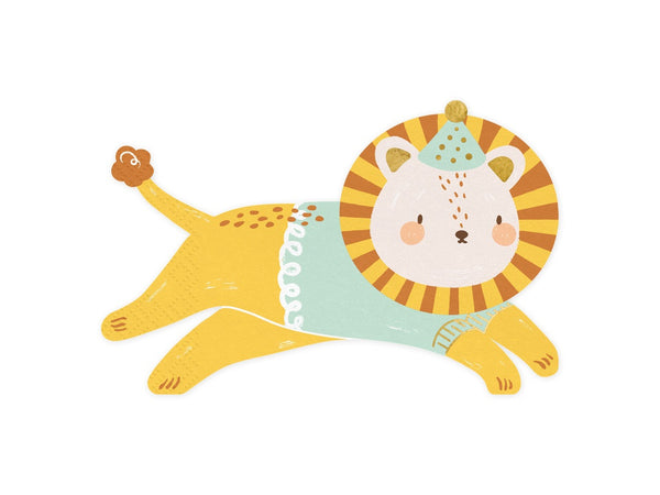 PD Napkins LION 16x10cm 20pk SPK28