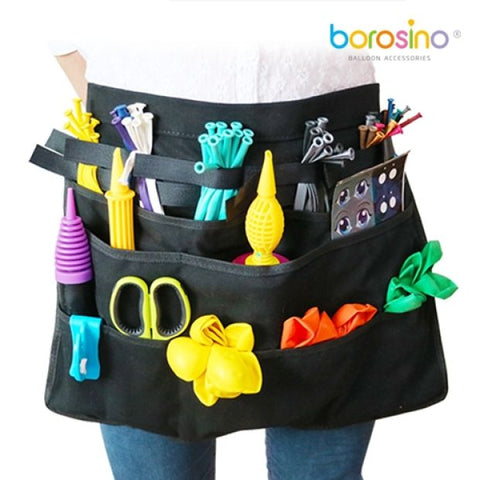 Half APRON Premium Balloon Black #B123