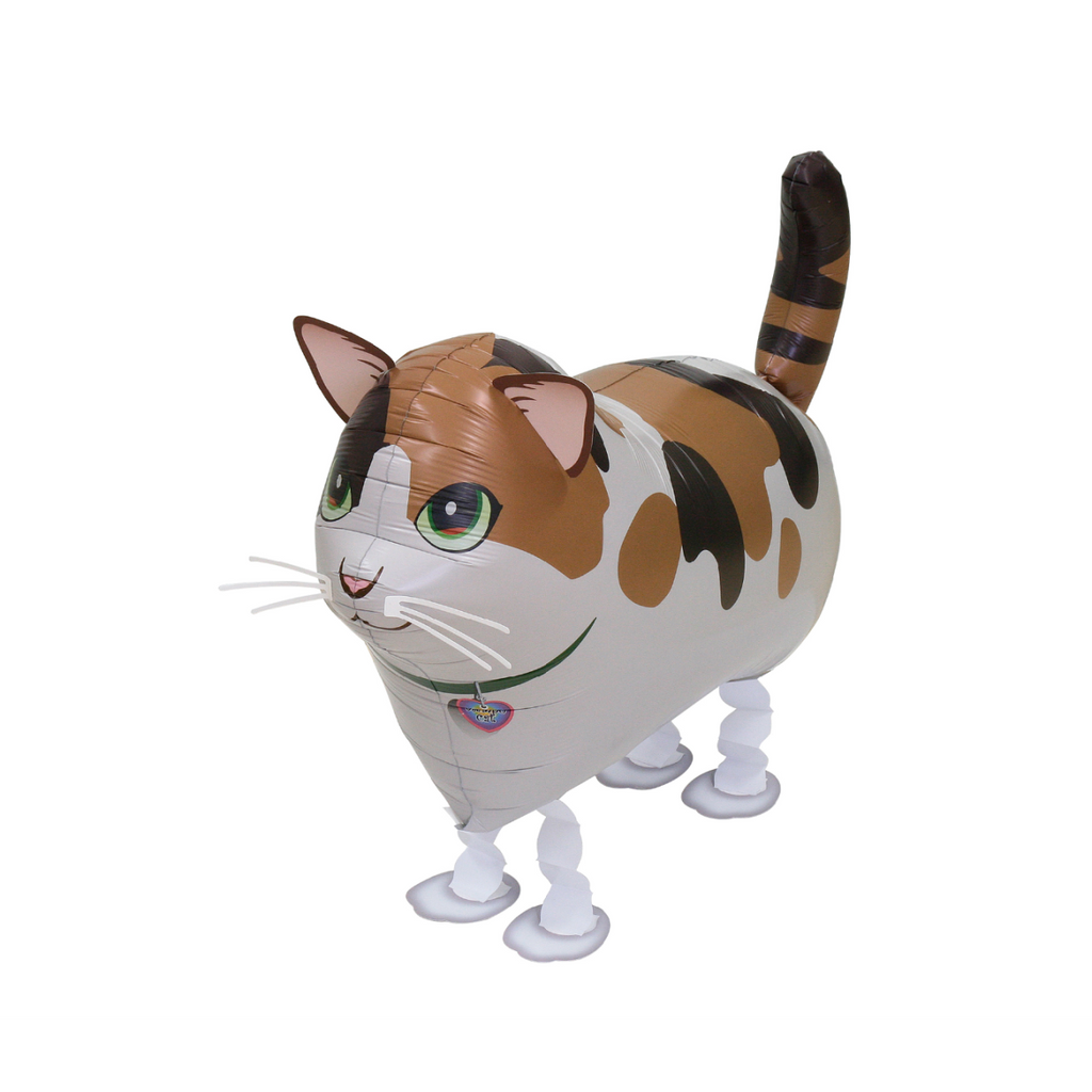 WALKING Balloon CALICO CAT 8955