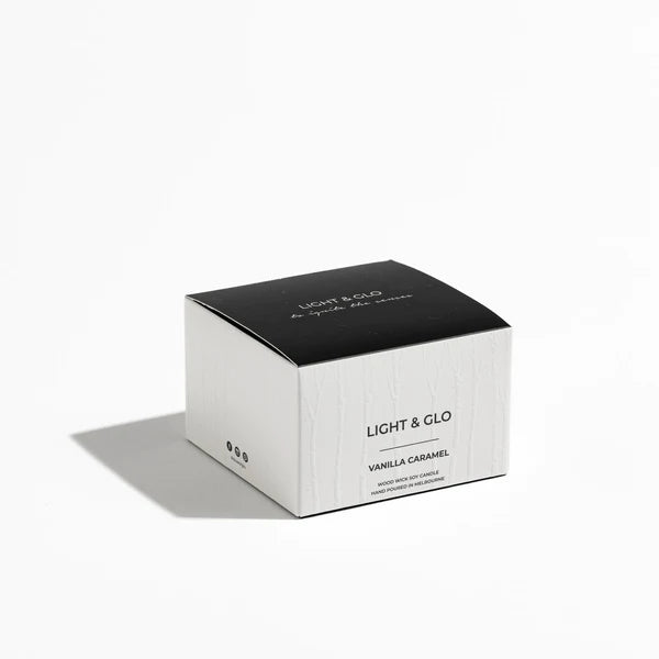 Vanilla Caramel Monochrome Travel Candle #MCTCCVC01- Each