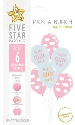 30cm Pick A Bunch Hello Little One PINK- pack of 6 #750020