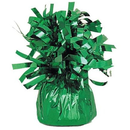 Balloon Weight Foil Green #204757- Pack of 6