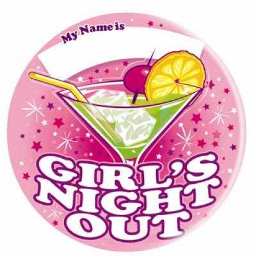 Pin on BADGE 150mm GIRL'S Night Out 109108