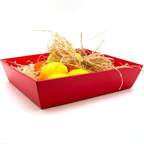 Stuffed Balloon Tray 350 x 300 x 90 Gloss Red 350R