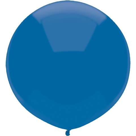 43cm Round Midnight Blue Outdoor Balloon#16603 - Pack of 50