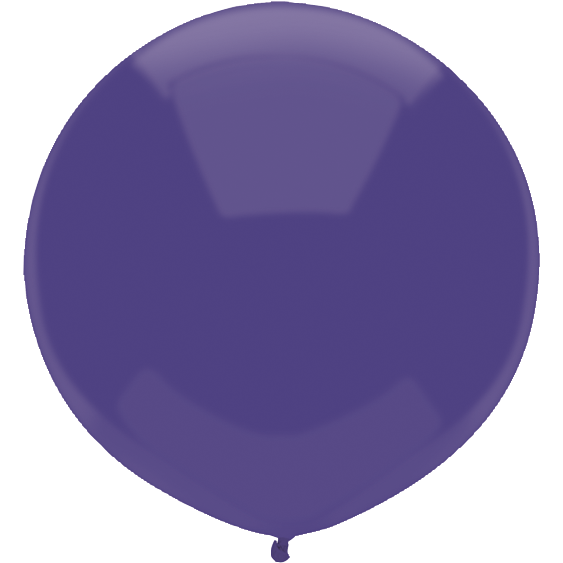 43cm Round Regal Purple Outdoor Balloon#16606 - Pack of 50