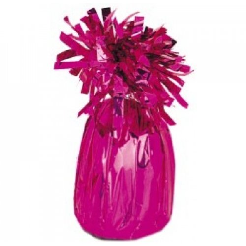 Balloon Weight Jumbo Magenta Foil #204723 - Pack of 6