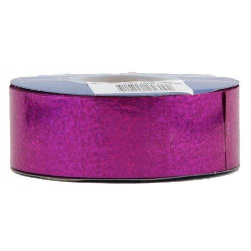 Ribbon Tear Holographic Fuchsia 45m long x 32mm wide #205609 - Each