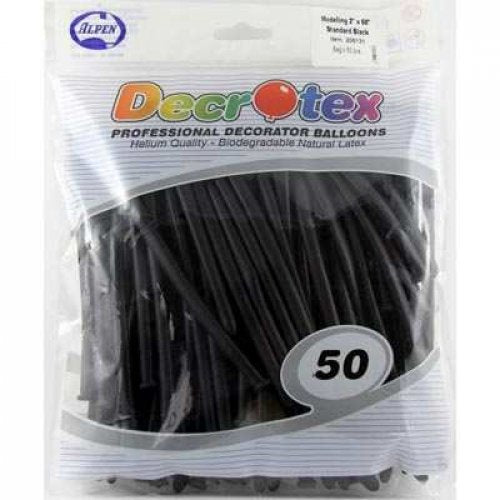 260Q Fashion Black Decoratex 50 pack #206131