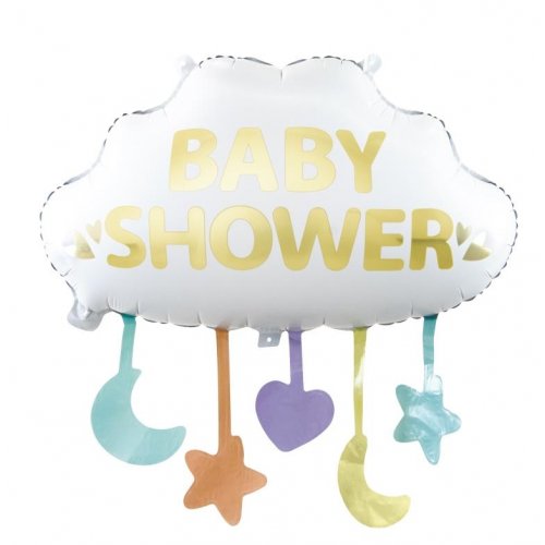 66cm Foil Shape Baby SHOWER Cloud #211230