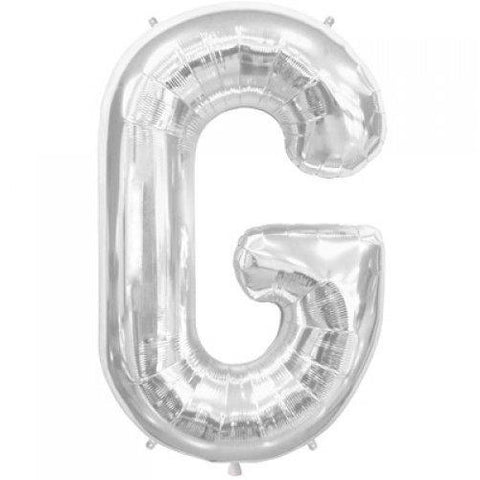 Northstar 86cm Letter Foil G Silver #3000202 - Each (Pkgd.)