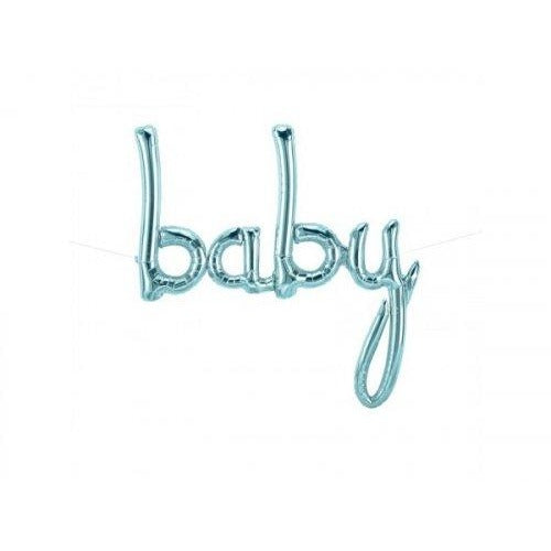 Script Baby Light Blue 31