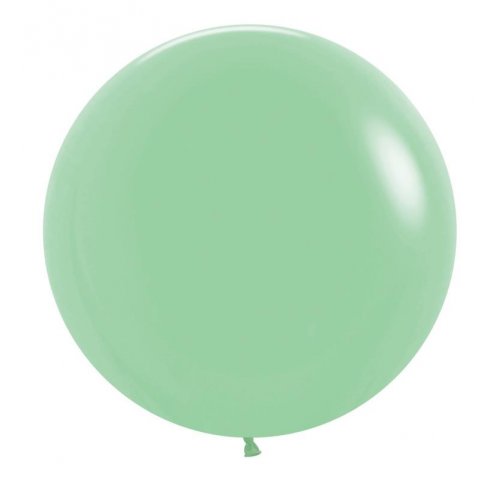 60cm Latex Round Plain Fashion Mint Green Sempertex #222657 - Pack of 3