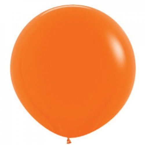 90cm/3' Latex Fashion ORANGE - Pack of 3 #222701