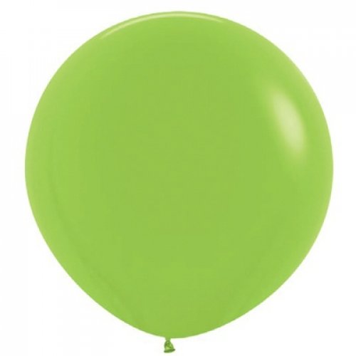 90cm/3' Latex Fashion LIME - Pack of 3 #222703