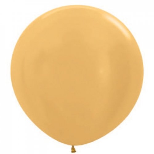 90cm/3' Latex Metallic GOLD - Pack of 3 #222722