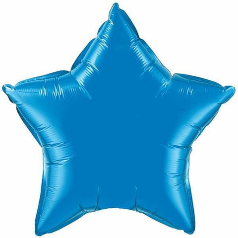 90cm Star Sapphire Blue Plain Foil #22371 - Each (Unpkgd.)