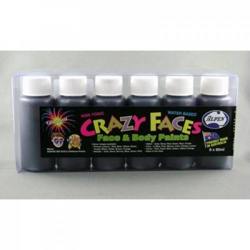 FACE PAINT Black 60ml- Each #252205