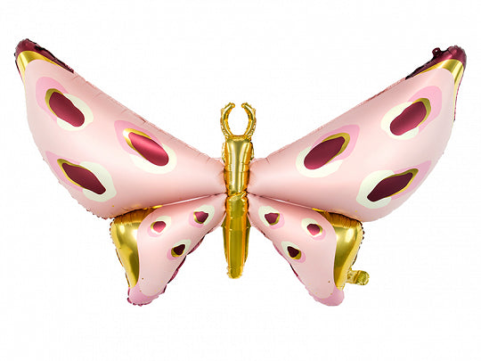 120cm Foil Shape Pink BUTTERFLY #FS26122