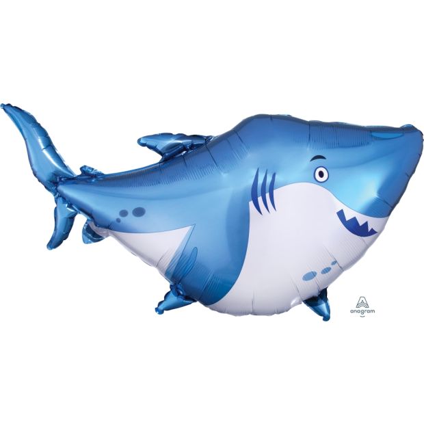 101cm Foil Shape Ocean Buddies SHARK #33774