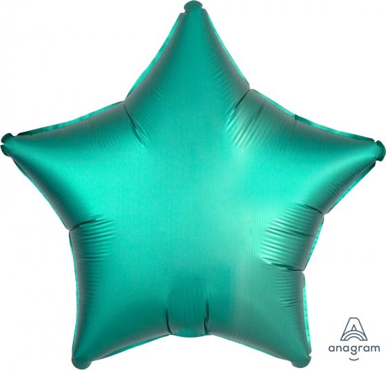 48cm Star JADE Satin Luxe Plain Foil #HA36800 - Each (pkgd.)