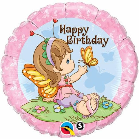 45cm Round Foil Pr Moments Birthday #36475 - Each (Pkgd.)