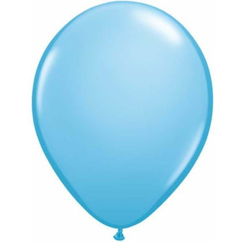 28cm Round Pale Blue Qualatex Plain Latex #39774 - Pack of 25