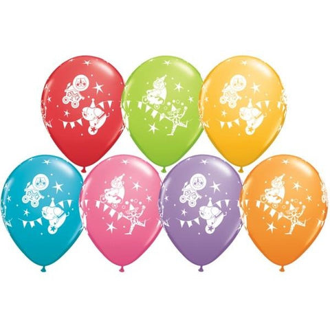 28cm Round Festive Assorted Circus Parade #43403 - Pack of 50