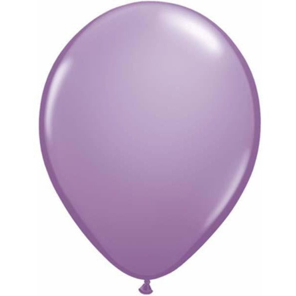 28cm Round Spring Lilac Qualatex Plain Latex #43754 - Pack of 100