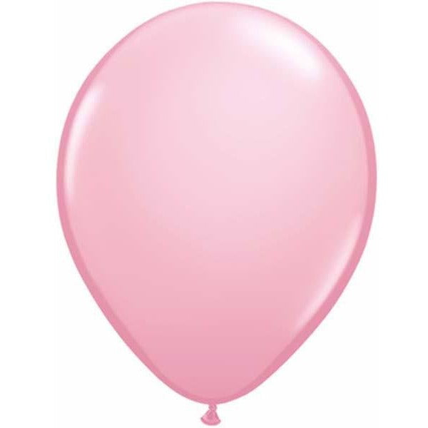 28cm Round Pink Qualatex Plain Latex #43766 - Pack of 100