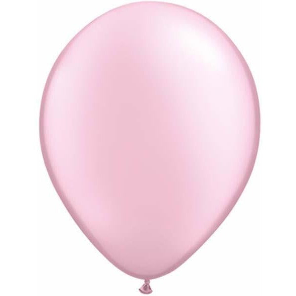 40cm Round Pearl Pink Qualatex Plain Latex #43893 - Pack of 50 SPECIAL ORDER ITEM