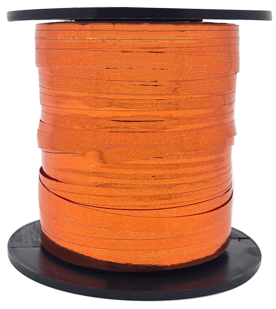 CURL RIBBON 228M (250YD) METALLIC ORANGE #4886