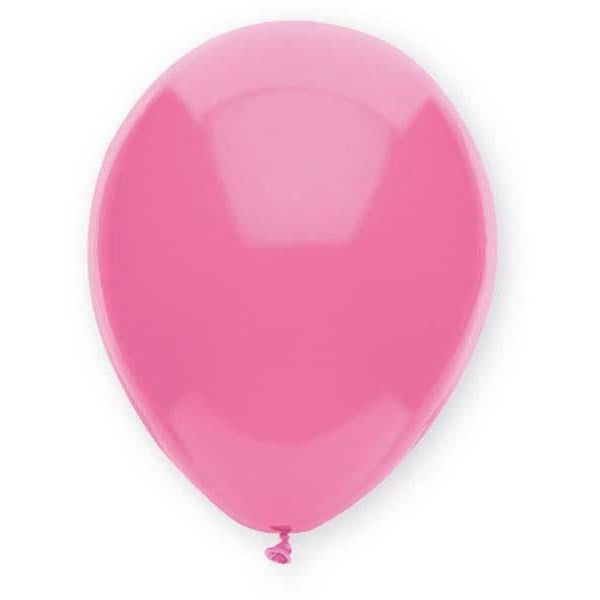 30cm Round Hot Pink Funsational Plain Pkg #50055 - Pack of 50