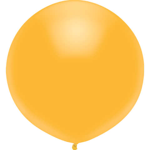 43cm Round Radiant Gold Outdoor Balloon #57258 - Pack of 50