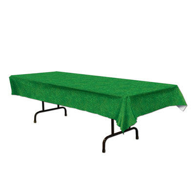 Plastic Tablecover - Grass - 137cm x 274cm each Beistle #57933