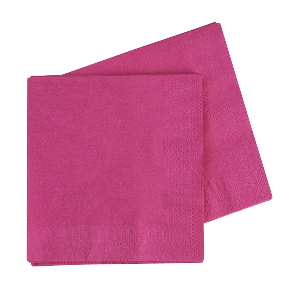 LUNCH Napkin 330mm MAGENTA 40Pk #FS6072MAP