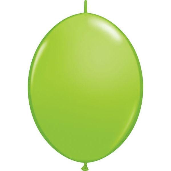 30cm Quick Link Lime Green Qualatex Quick Link Balloons #65217 - Pack of 50