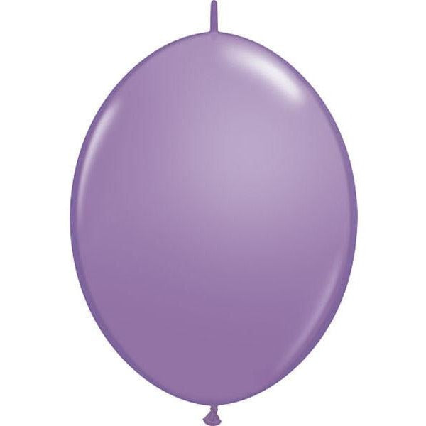 30cm Quick Link Spring Lilac Qualatex Quick Link Balloons #65226 - Pack of 50