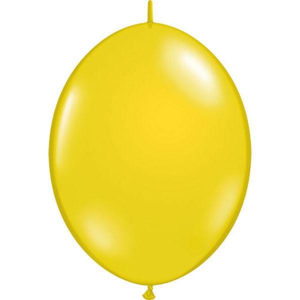 30cm Quick Link Citrine Yellow Qualatex Quick Link Balloons #65264 - Pack of 50 SPECIAL ORDER ITEM